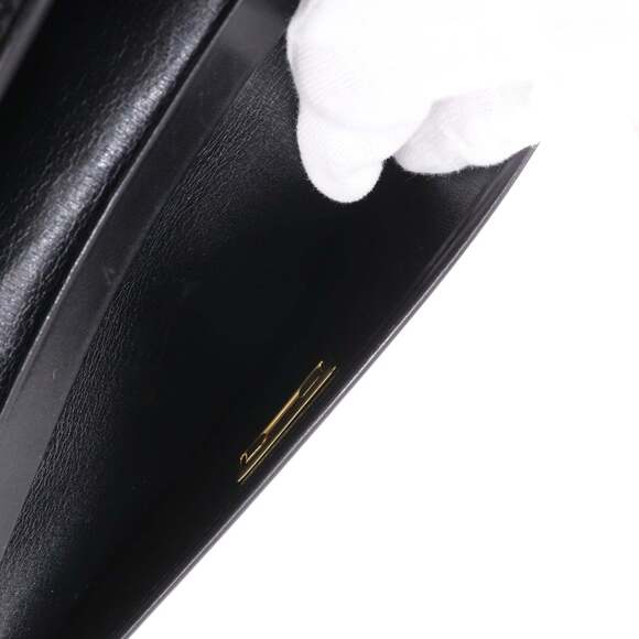 CHRISTIAN DIOR Vintage Black Canvas Shoulder Bag main image 4